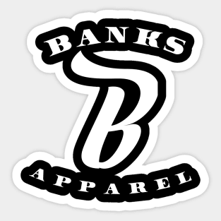 Banks Apparel Sticker